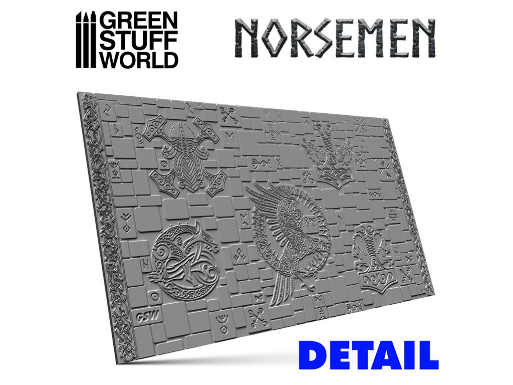 Rodillo Texturizado - Norsemen (Vista 2)