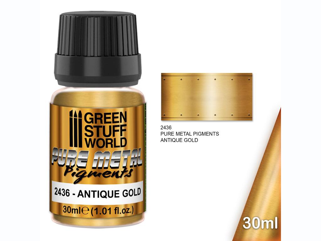 Pure Metal Pigments ORO ANTIGUO (Vista 1)