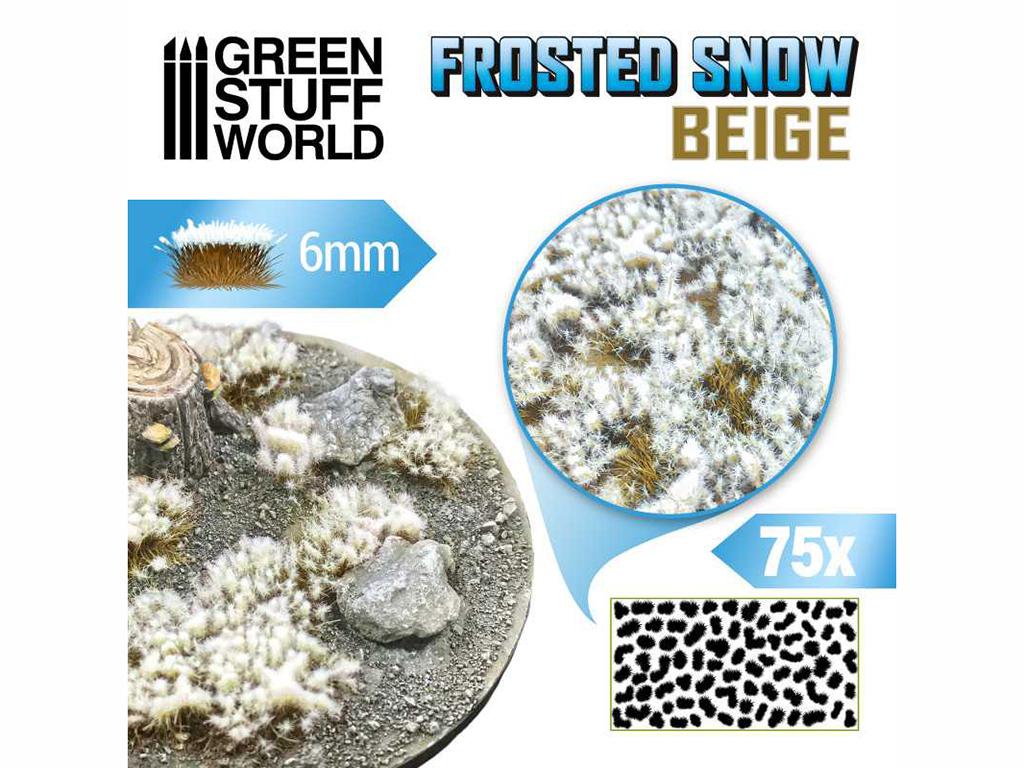 Matas Arbustos Nevadas - 6mm - Beige (Vista 1)