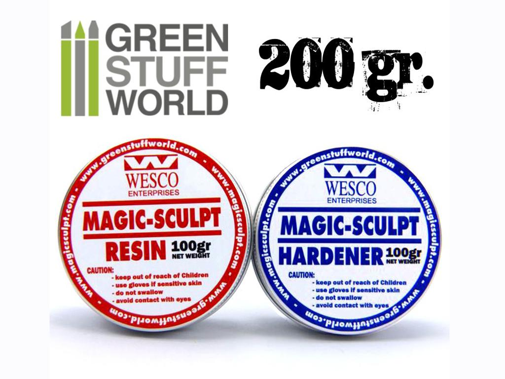 Magic Sculpt 200gr - Masilla Epoxy (Vista 3)