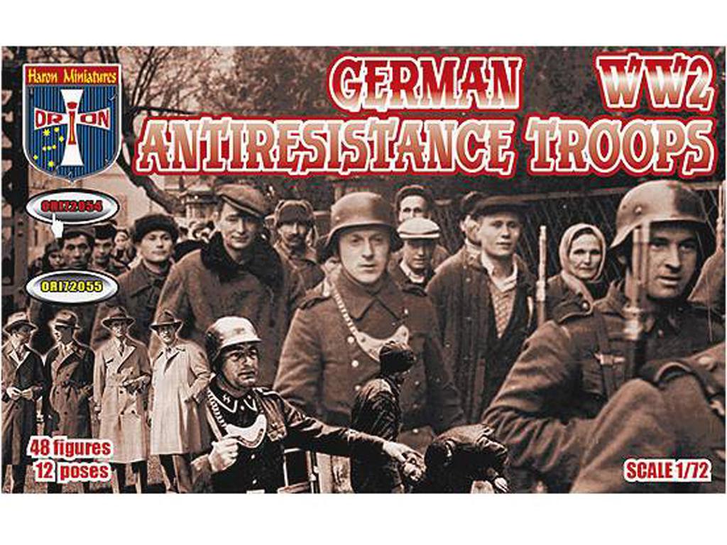 Tropas Alemanas contra la Resistencia (Vista 1)
