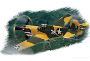 P-40E “Kittyhawk”  (Vista 1)