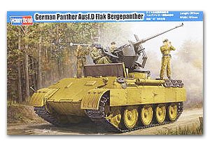 German Panther Ausf.D Flak Bergepanther  (Vista 1)