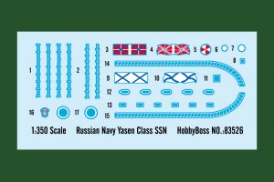 Russian Navy Yasen Class SSN  (Vista 2)