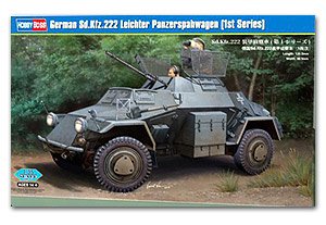 Sd.Kfz.222 Leichter Panzerspahwagen  (Vista 1)