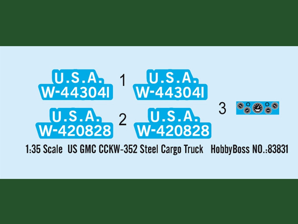 US GMC CCKW-352 Steel Cargo Truck  (Vista 3)