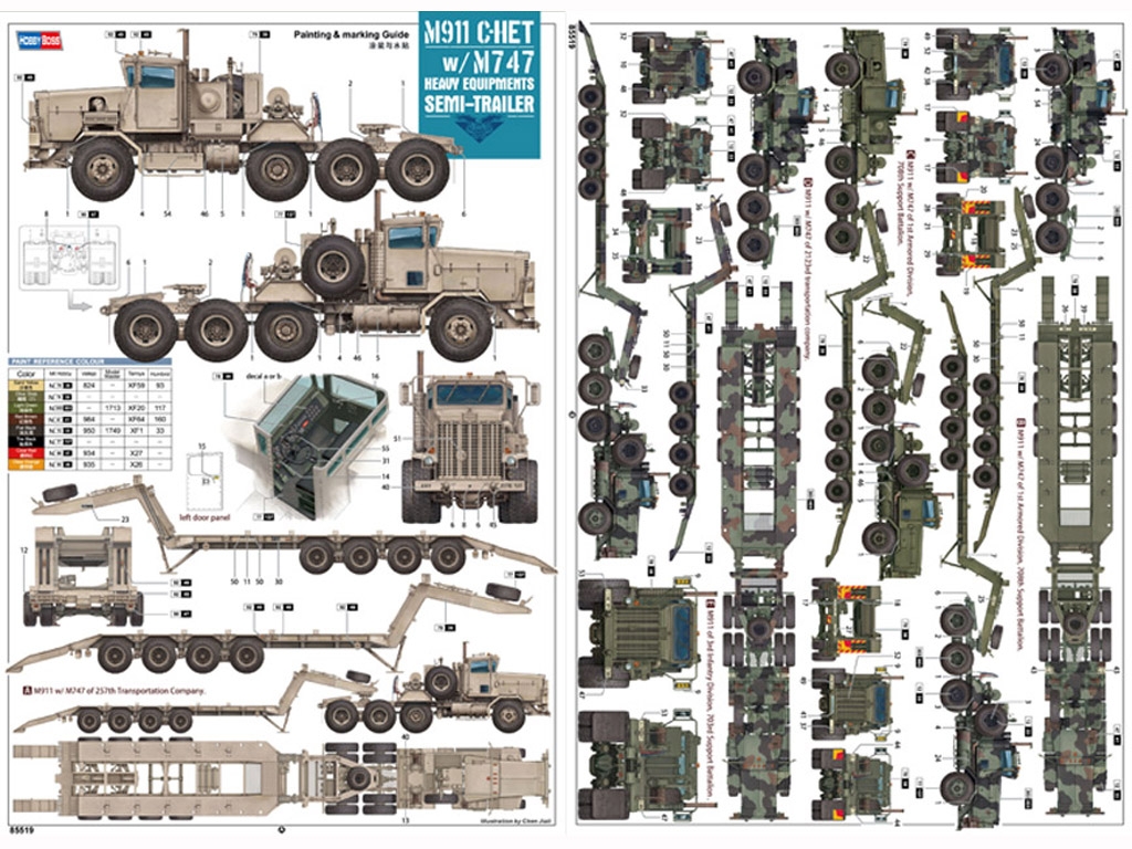 M911 C-HET w/m747 Heavy Equipment Semi-T  (Vista 2)