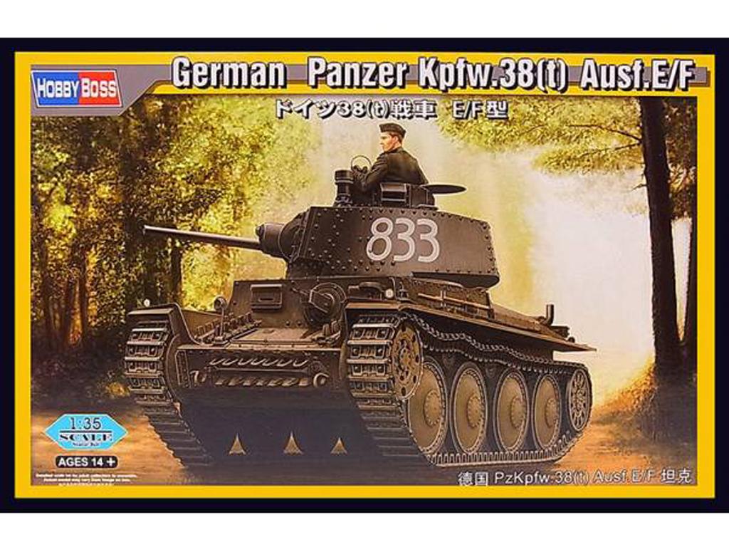 Panzer 38(t) Ausf.E/F (Vista 1)