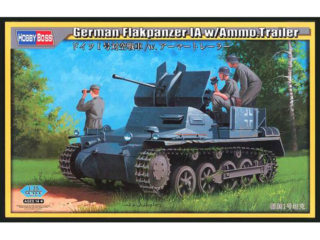 Panzer I Flak con remolque (Vista 1)