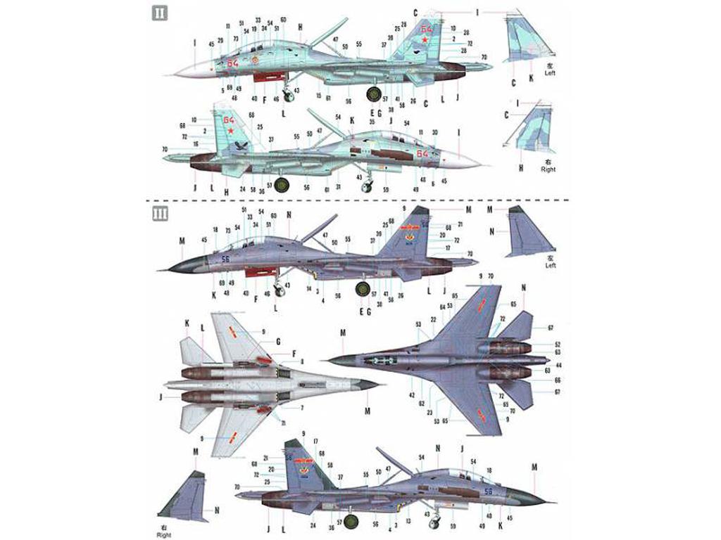 Su-27UB Flanker C (Vista 4)