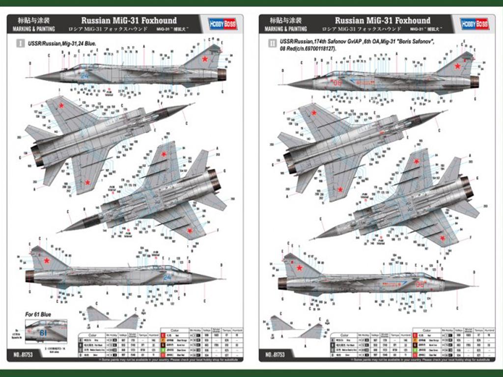 Russian Mig-31 Foxhound (Vista 3)