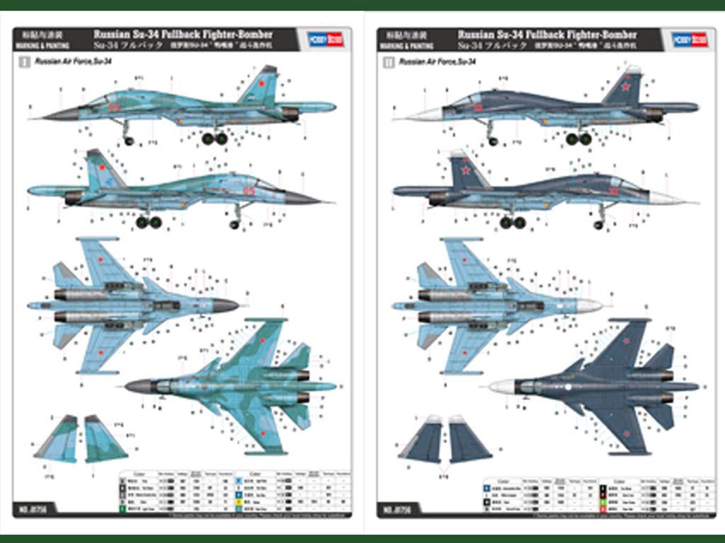 Russian Su-34 Fullback Fighter-Bomber (Vista 4)