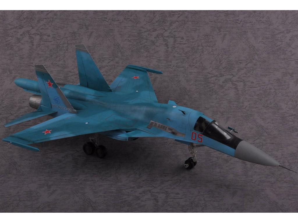 Russian Su-34 Fullback Fighter-Bomber (Vista 7)