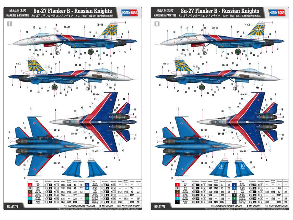 Su-27 Flanker B - Russian Knights  (Vista 2)