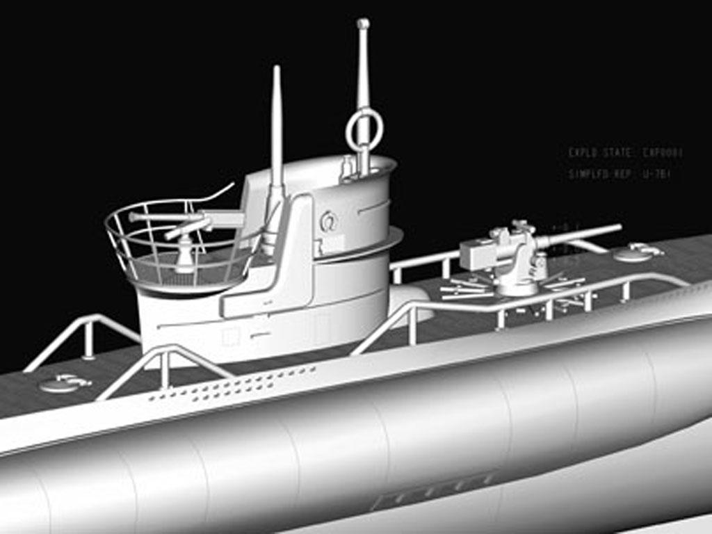 Submarino Aleman Type VII-B U-Boat (Vista 5)