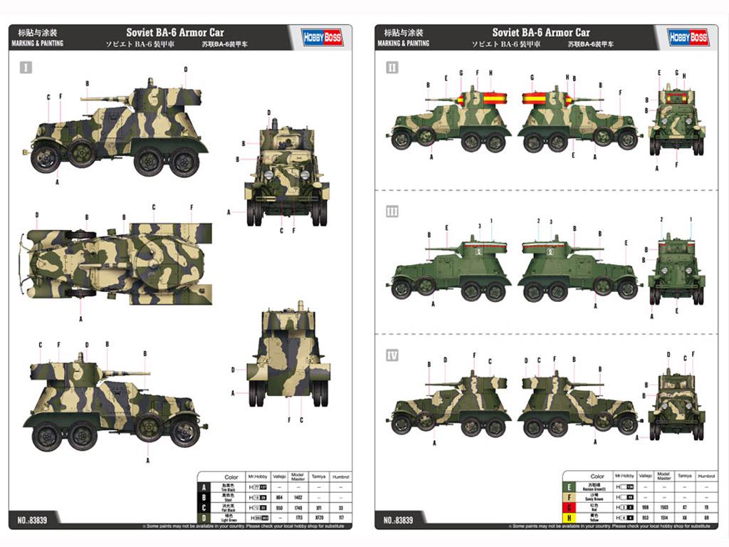 Blindado Ruso BA-6 (Vista 3)