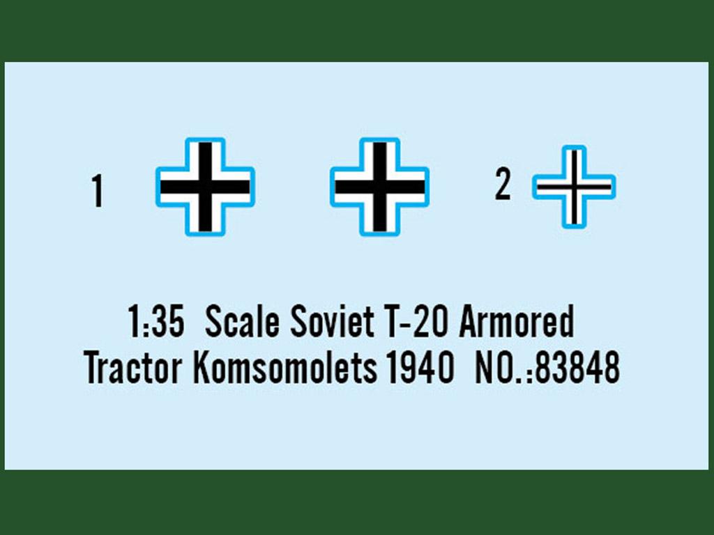Soviet T-20 Armored Tractor Komsomolets 1940 (Vista 2)