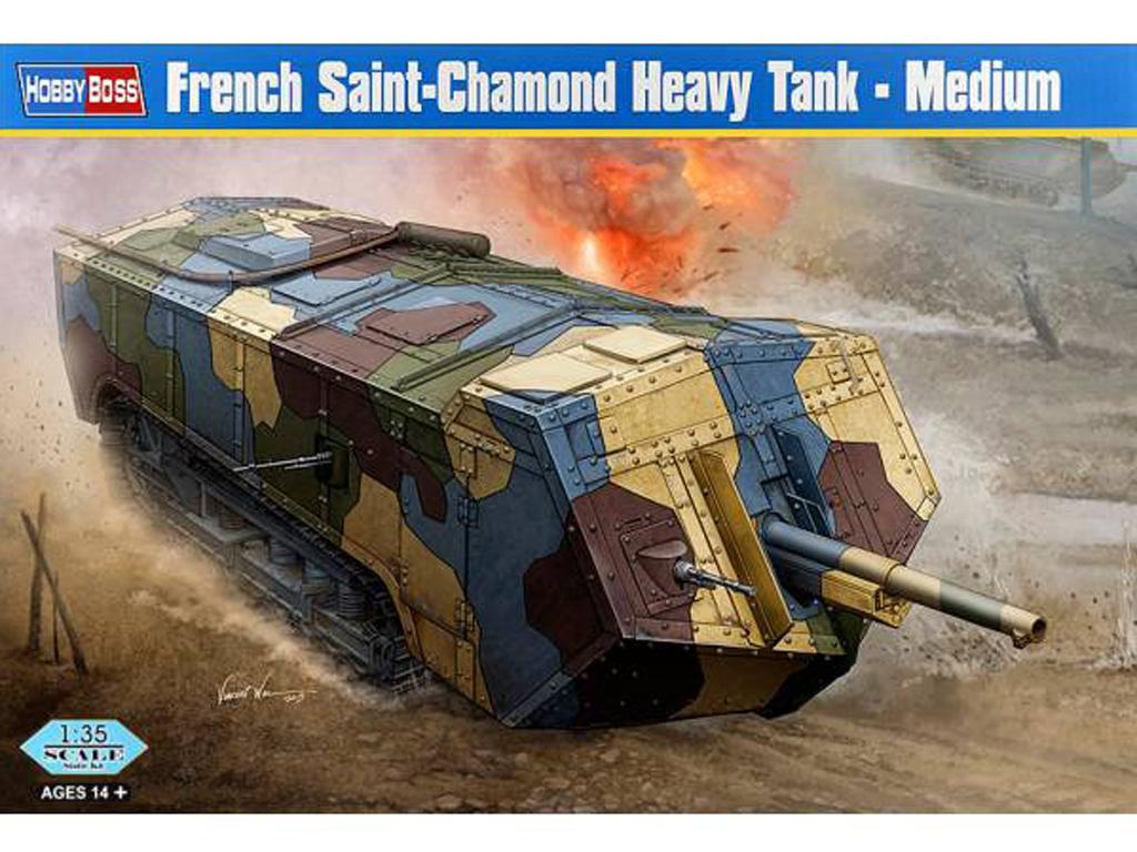 French Saint-Chamond Heavy Tank - Medium (Vista 1)