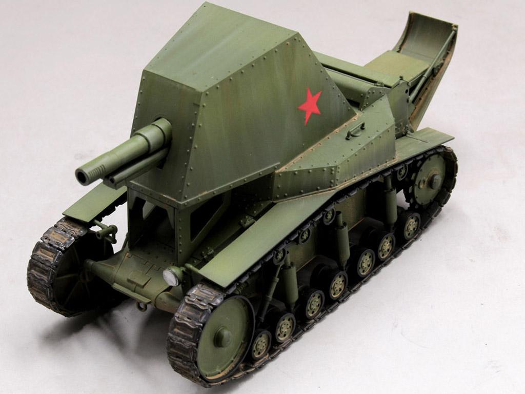 Autopropulsado ruso SU-18 (Vista 5)