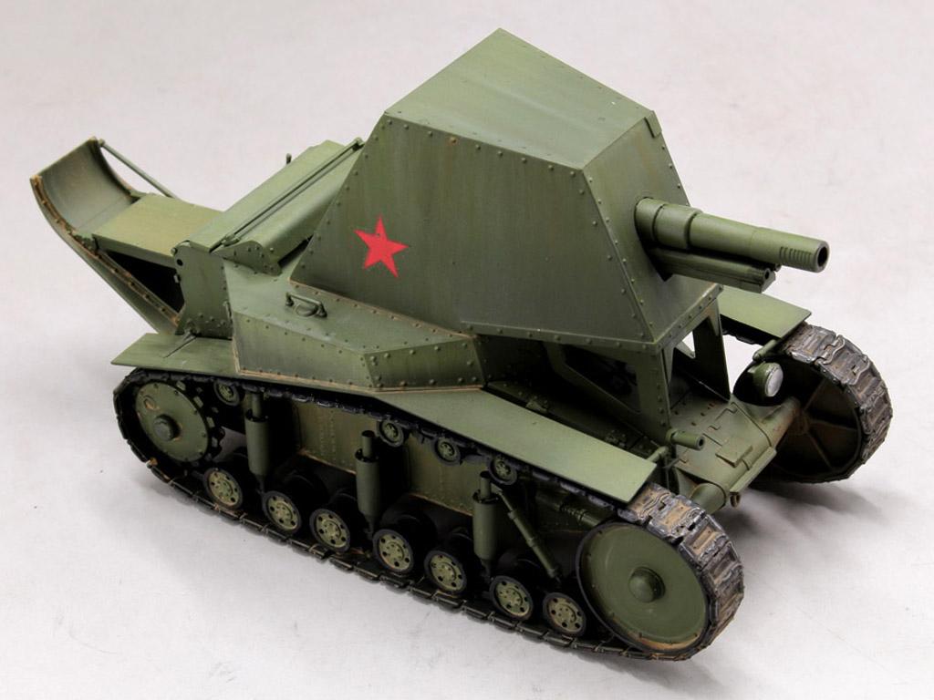 Autopropulsado ruso SU-18 (Vista 6)