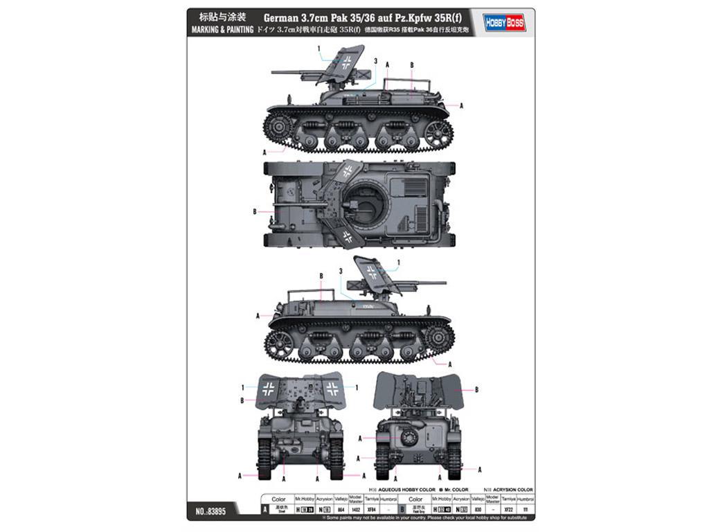 German 3.7cm Pak 35/36 auf Pz.Kpfw 35R(f) (Vista 3)