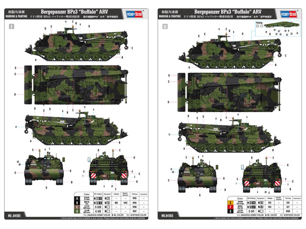 Bergepanzer BPz3 'Buffalo' ARV (Vista 3)