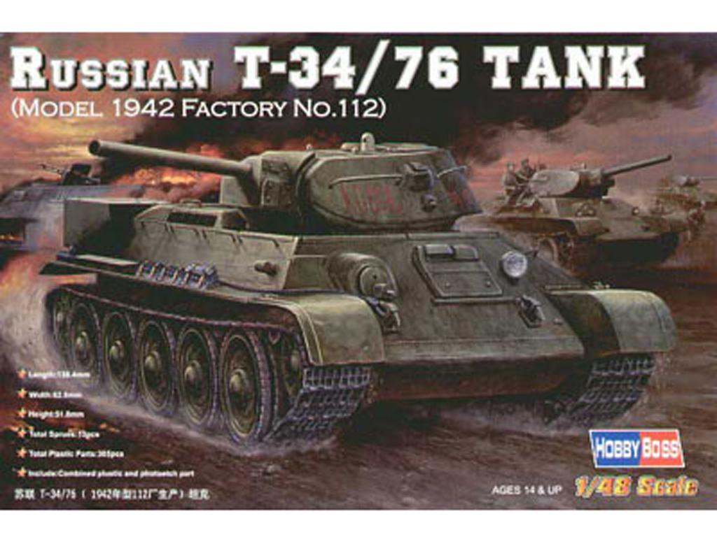 Russian T-34/76 Tank 1943 (Vista 1)