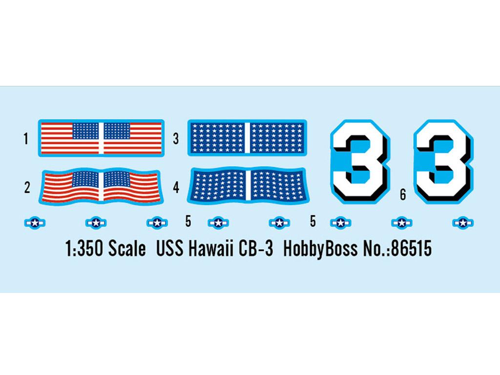 USS Hawai CB-3 - US Navy Heavy Cruiser 1 (Vista 2)