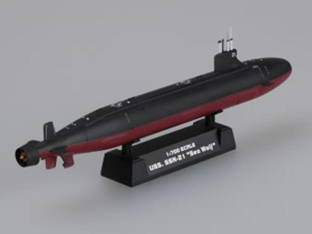 USS SSN-21 Seswolf Attack Submarine  (Vista 6)