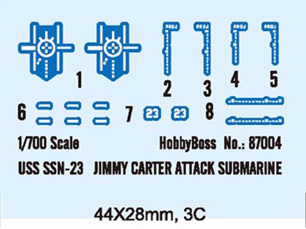 USS SSN-23 Jimmy Carter Attack Submarine (Vista 3)