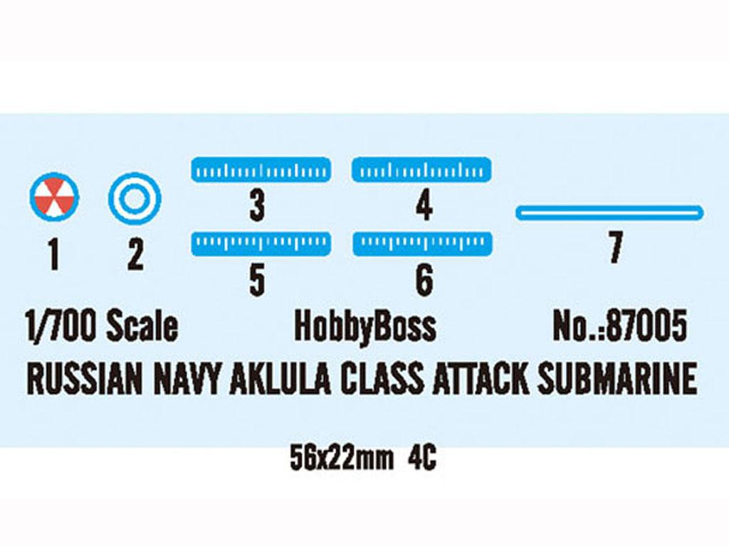 Russia Navy Akula Class Attack Submarine (Vista 3)