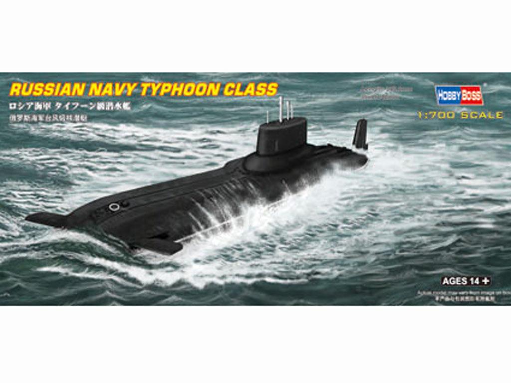 Russian Navy Typhoon Class Submarine  (Vista 1)