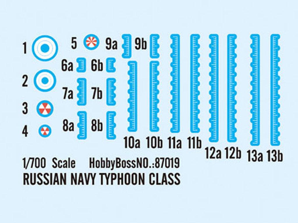 Russian Navy Typhoon Class Submarine  (Vista 3)