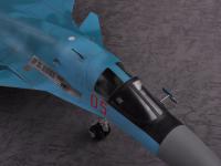 Russian Su-34 Fullback Fighter-Bomber (Vista 18)