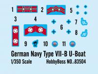 Submarino Aleman Type VII-B U-Boat (Vista 9)