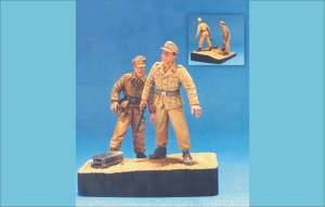 Sd.Kfz.11 Crew #3 Afrikakorrps - 2 Figur  (Vista 1)