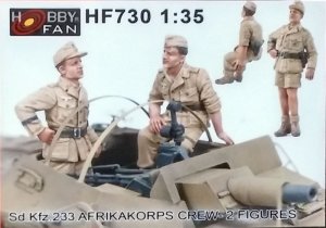 Sd.Kfz.233 Afrikakorps Crew  (Vista 1)