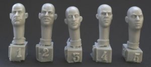 5 different bald heads  (Vista 1)