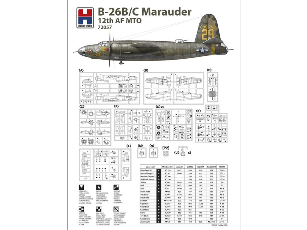 B-26B/C Marauder (Vista 2)
