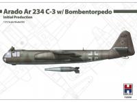 Arado Ar 234 C-3 con Bombentorpedo Producción Inicial (Vista 4)