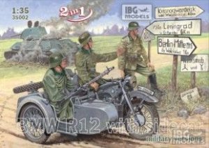 BMW R12 with sidecar military versions - Ref.: IBGM-35002