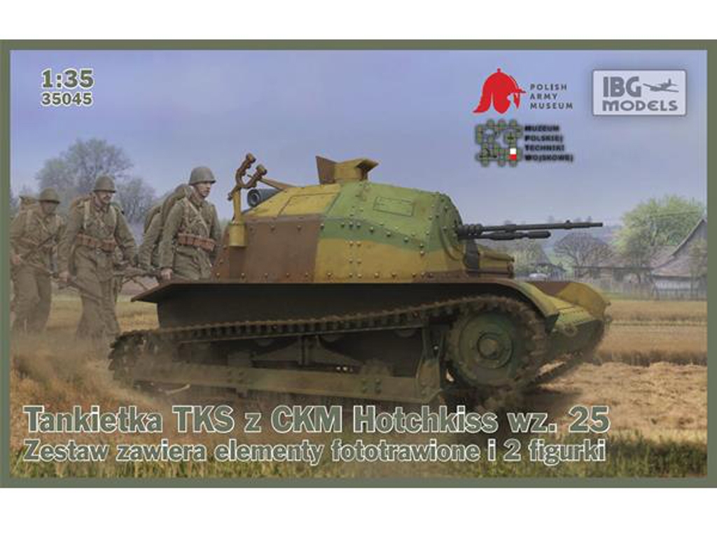 TKS Polish Tankette with machine gun  (Vista 1)