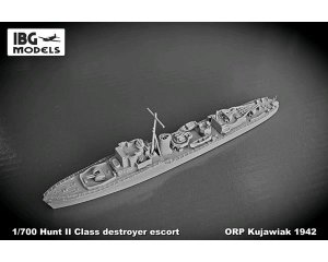 ORP Slazak 1943 Hunt II class destroyer   (Vista 3)