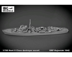 ORP Kujawiak 1942 Hunt II class destroye  (Vista 2)