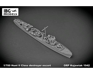 ORP Kujawiak 1942 Hunt II class destroye  (Vista 3)