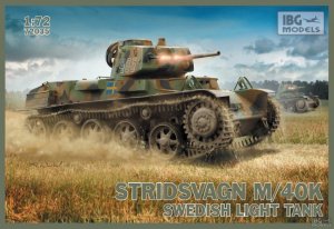 Stridsvagn M/40K Swedish Light Tank  (Vista 1)