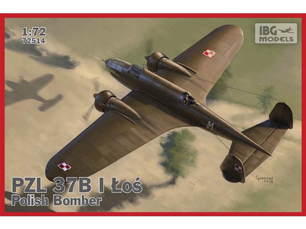 PZL.37 B Los - Polish Medium Bomber  (Vista 1)