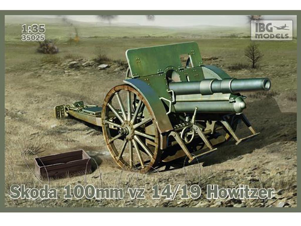 Skoda 100mm vz 14/19 Howitzer (Vista 1)