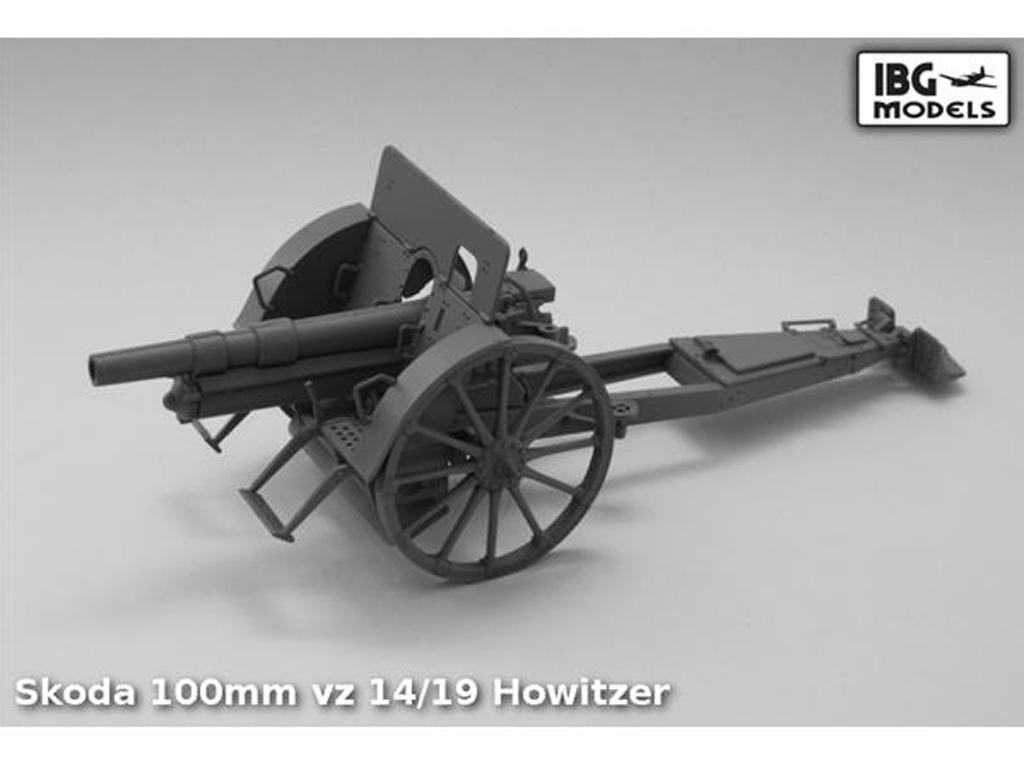 Skoda 100mm vz 14/19 Howitzer (Vista 3)