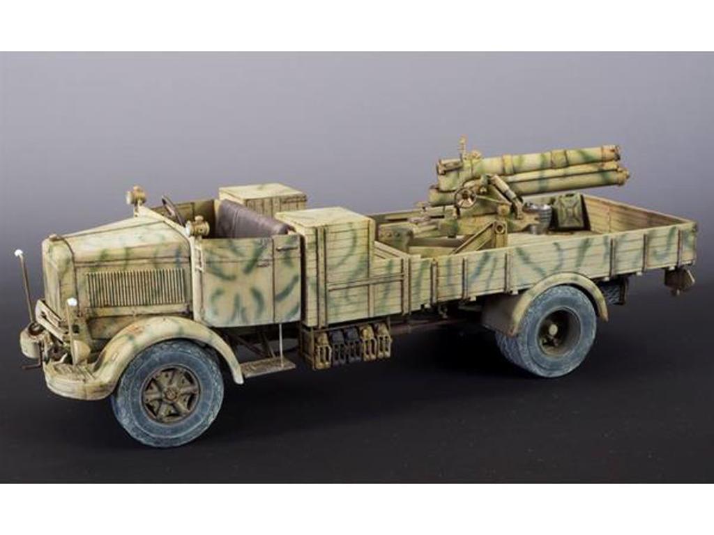 3Ro Italian Truck with 100/17 100mm Howitzer (Vista 2)